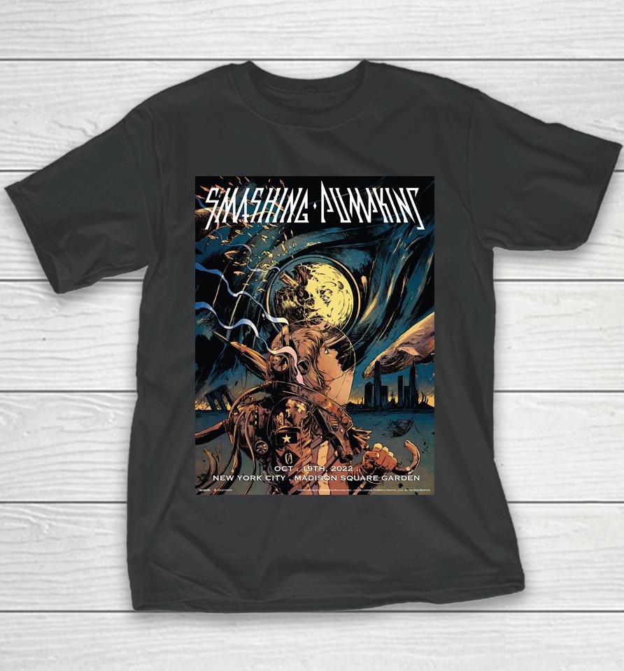 The Smashing Pumpkins Madison Square Garden Oct 19 2022 Youth T-Shirt