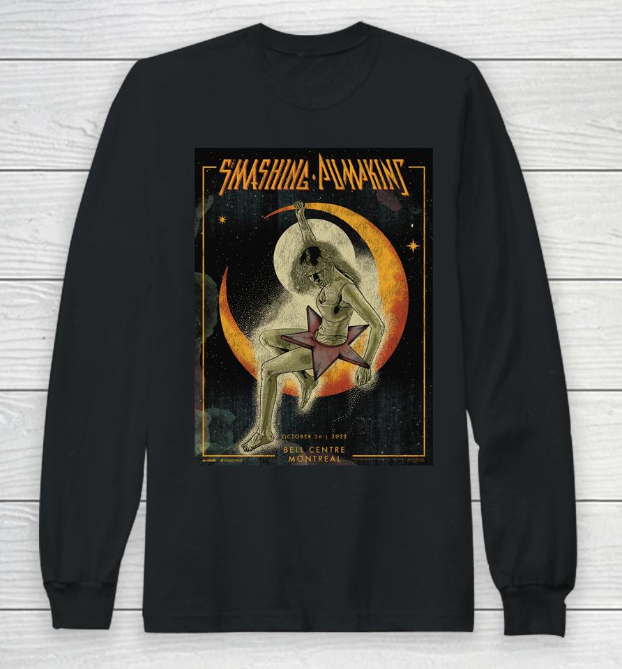 The Smashing Pumpkins Montreal October 26 2022 Long Sleeve T-Shirt