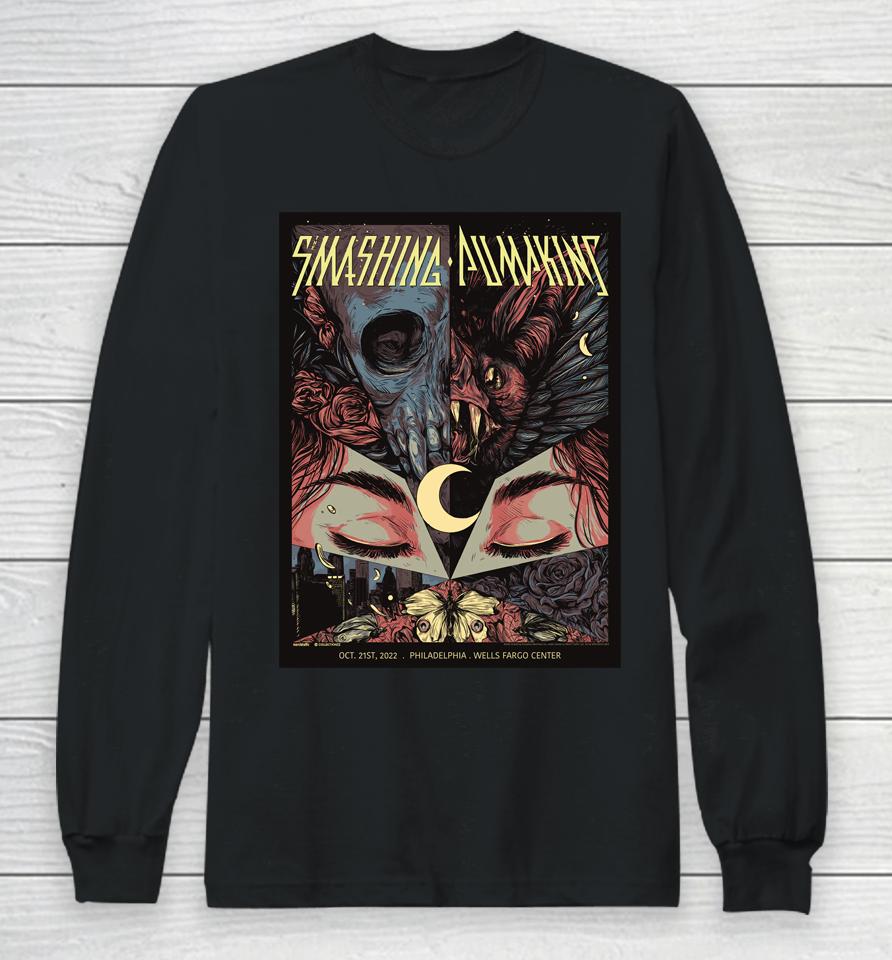 The Smashing Pumpkins Philadelphia October 21 2022 Long Sleeve T-Shirt