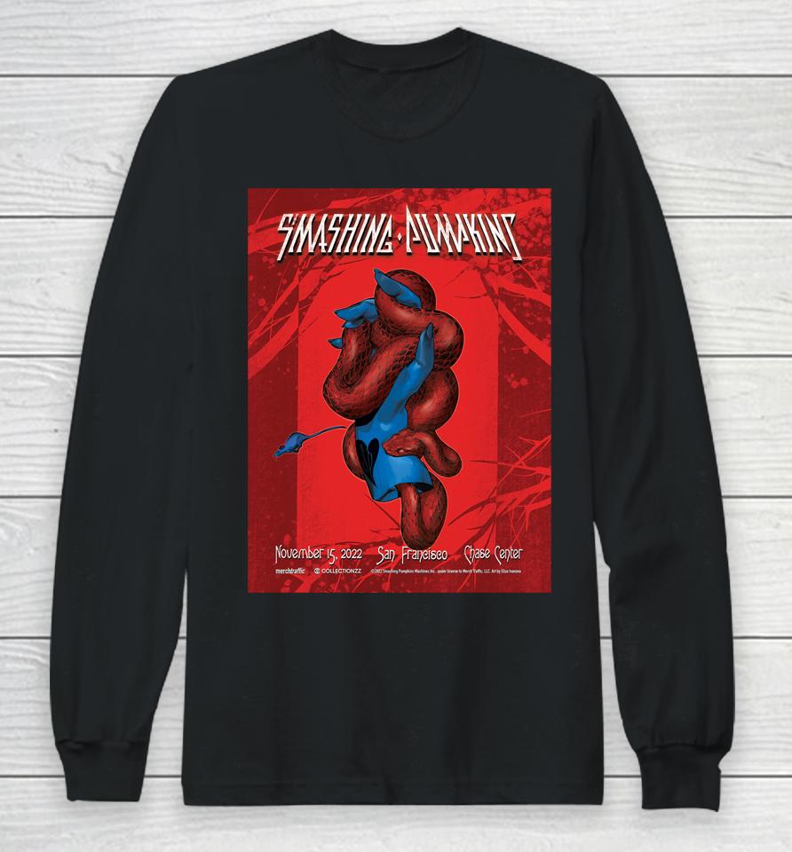 The Smashing Pumpkins San Francisco November 15 2022 Long Sleeve T-Shirt