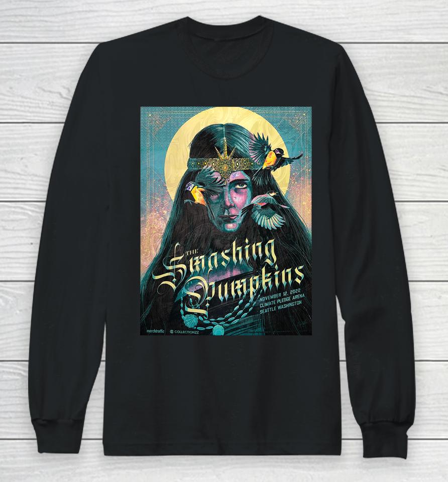 The Smashing Pumpkins Seattle November 12, 2022 Long Sleeve T-Shirt