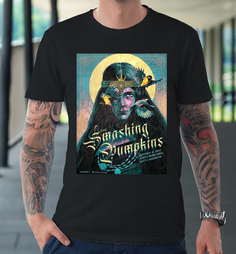 The Smashing Pumpkins Seattle November 12, 2022 Premium T-Shirt
