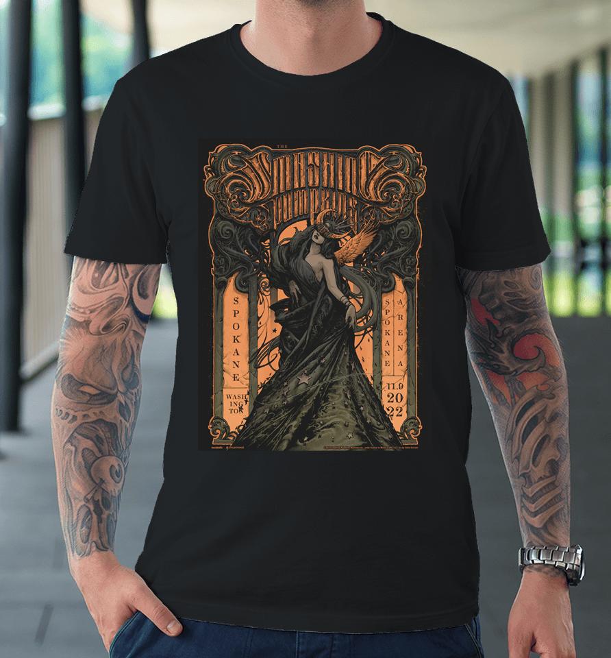 The Smashing Pumpkins Spokane November 10, 2022 Premium T-Shirt