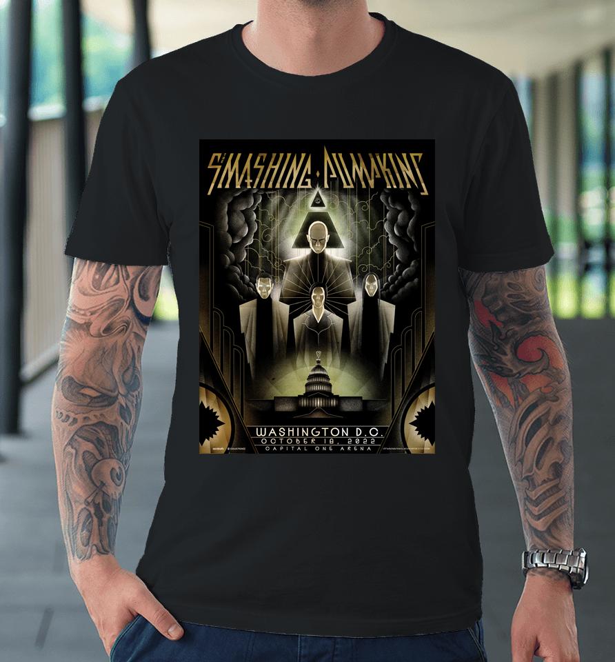 The Smashing Pumpkins Washington Dc October 18 2022 Premium T-Shirt