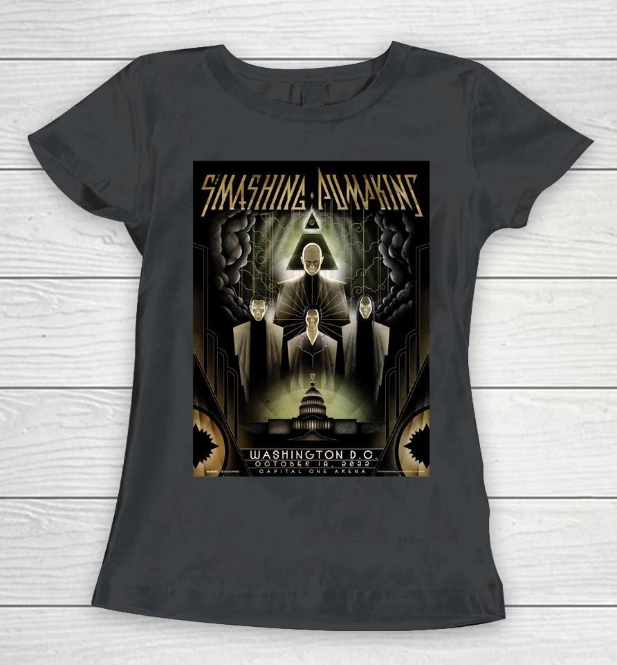 The Smashing Pumpkins Washington Dc October 18 2022 Women T-Shirt