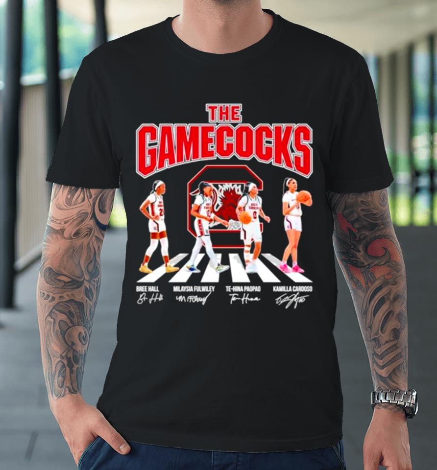 The South Carolina Gamecocks Abbey Road Signatures Premium T-Shirt