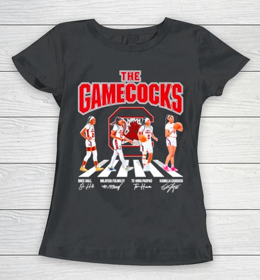 The South Carolina Gamecocks Abbey Road Signatures Women T-Shirt