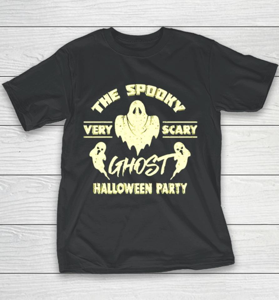 The Spooky Ghost Halloween Party Youth T-Shirt