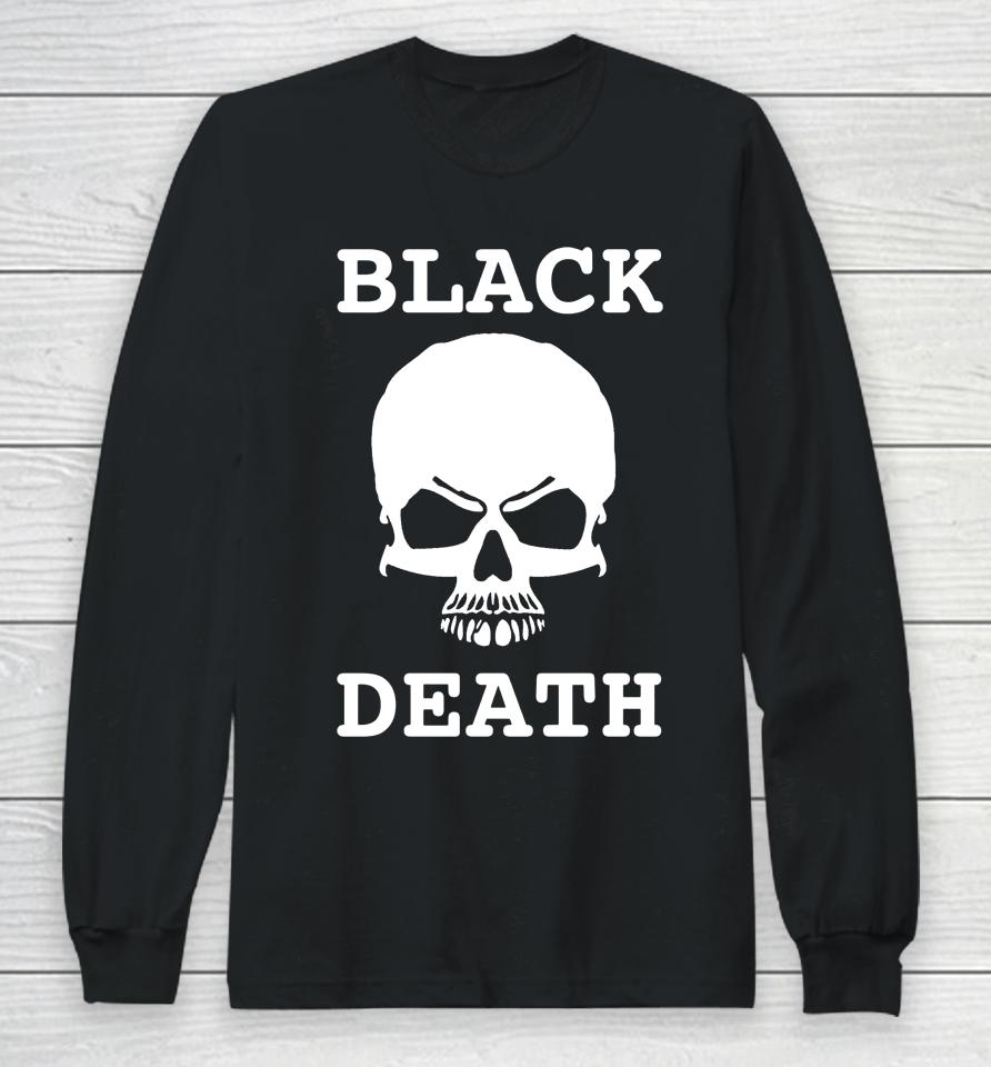 The Spurs Up Show Store Black Death Long Sleeve T-Shirt