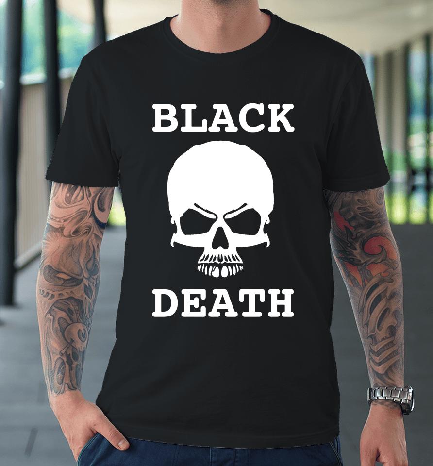 The Spurs Up Show Store Black Death Premium T-Shirt