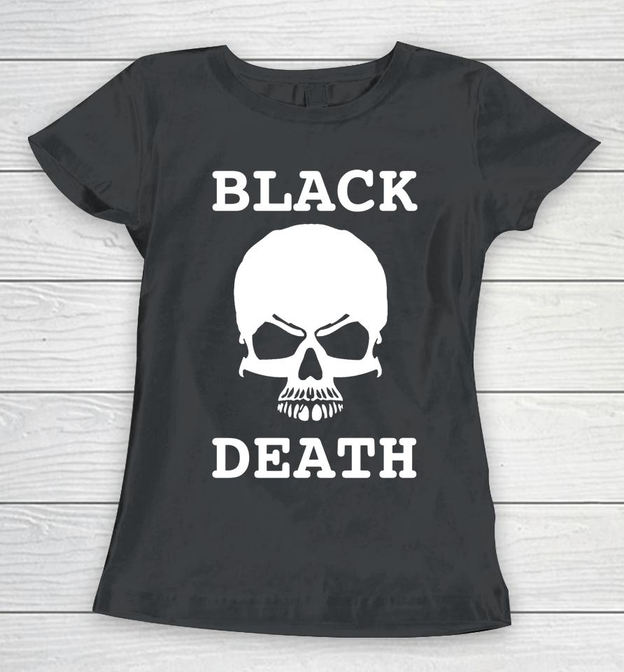The Spurs Up Show Store Black Death Women T-Shirt
