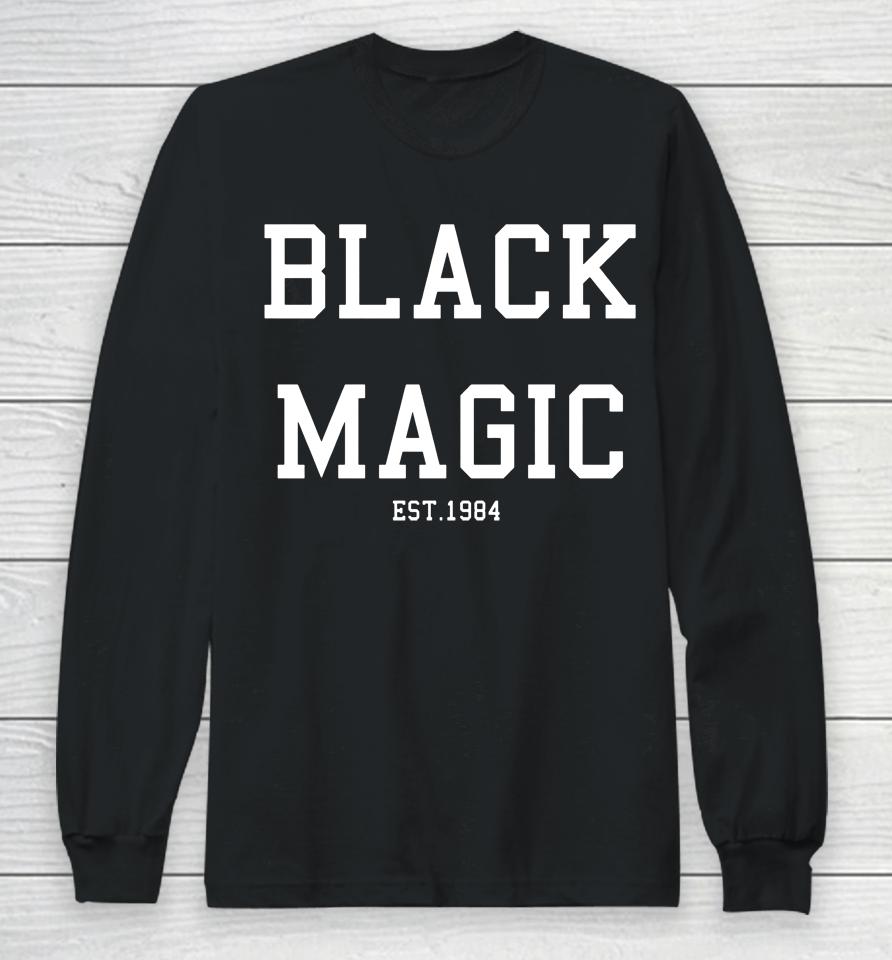 The Spurs Up Show Store Black Magic Long Sleeve T-Shirt