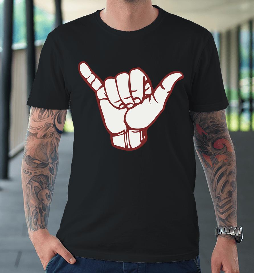 The Spurs Up Show Store Hand Logo Black Toddler Premium T-Shirt