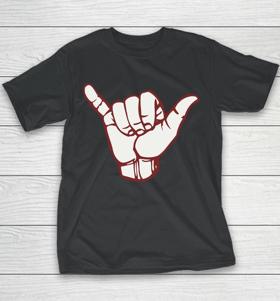 The Spurs Up Show Store Hand Logo Black Toddler Youth T-Shirt