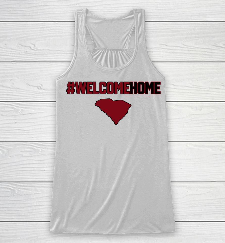 The Spurs Up Show Store Welcome Home Racerback Tank