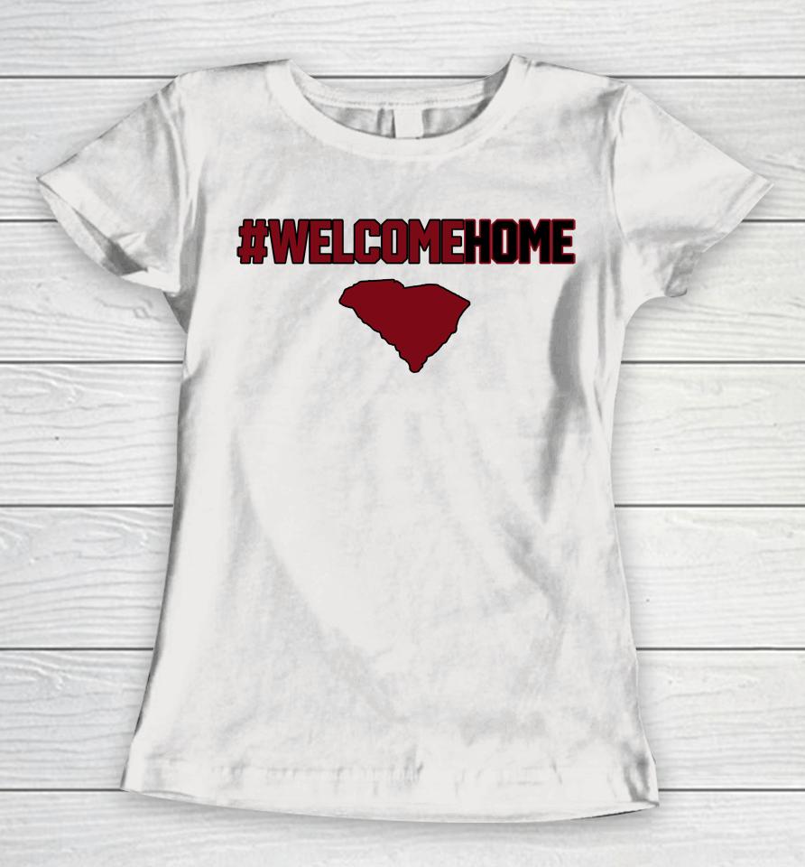 The Spurs Up Show Store Welcome Home Women T-Shirt