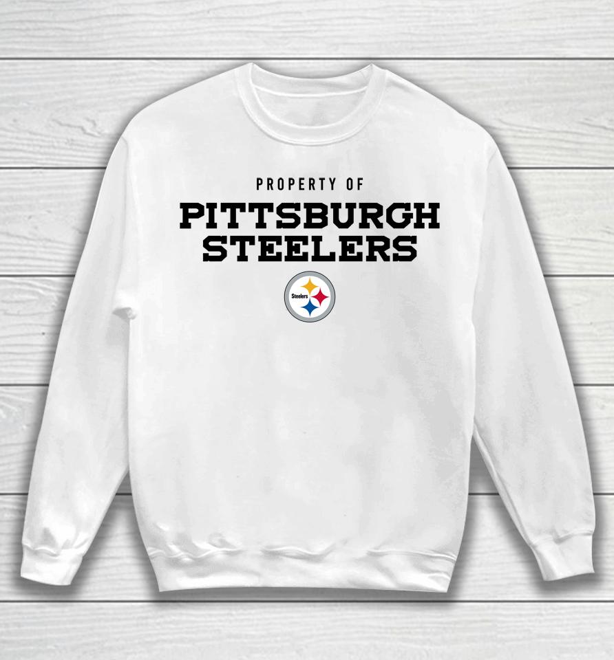 The Steelers Pro Property Of Pittsburgh Steelers Sweatshirt