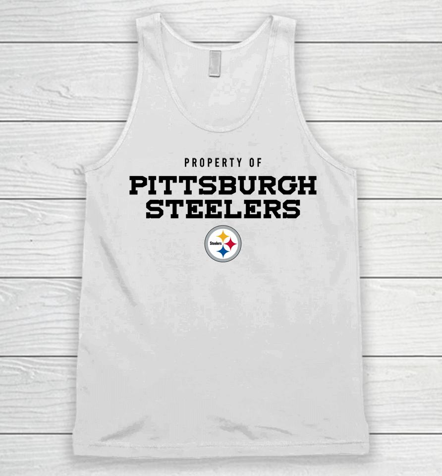 The Steelers Pro Property Of Pittsburgh Steelers Unisex Tank Top
