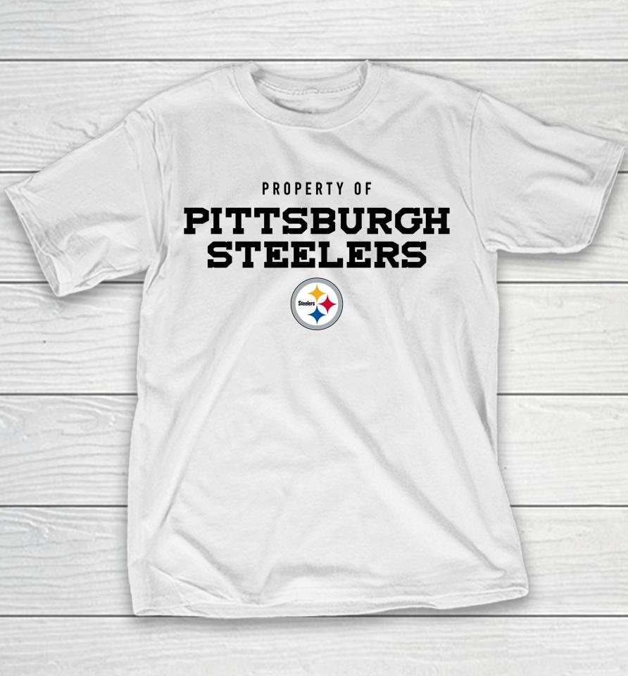 The Steelers Pro Property Of Pittsburgh Steelers Youth T-Shirt