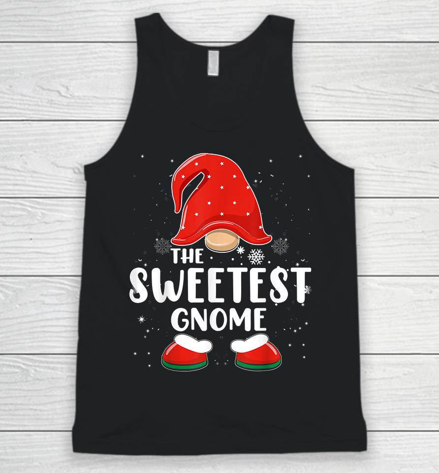 The Sweetest Gnome Christmas Unisex Tank Top