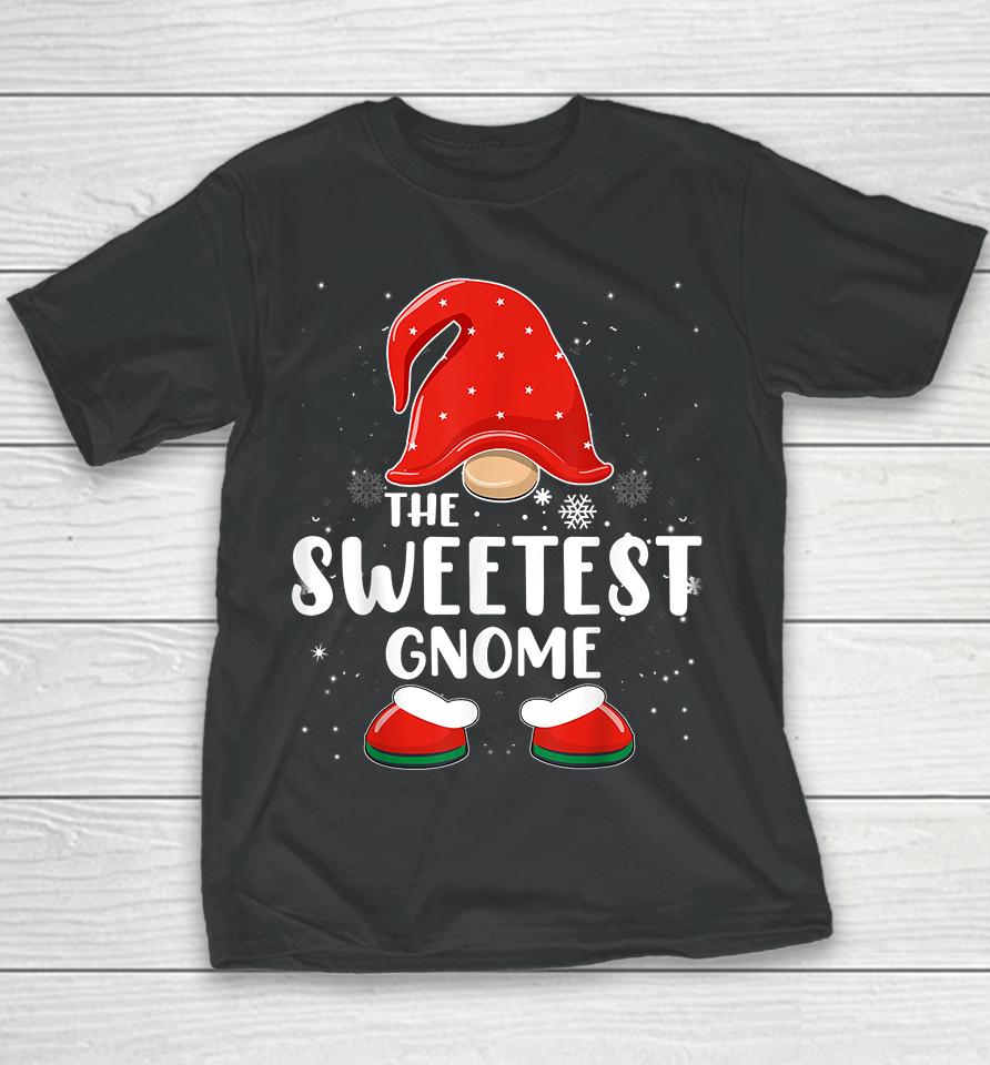 The Sweetest Gnome Christmas Youth T-Shirt