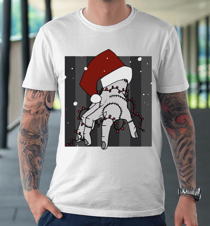 The Thing Christmas From Wednesday Premium T-Shirt