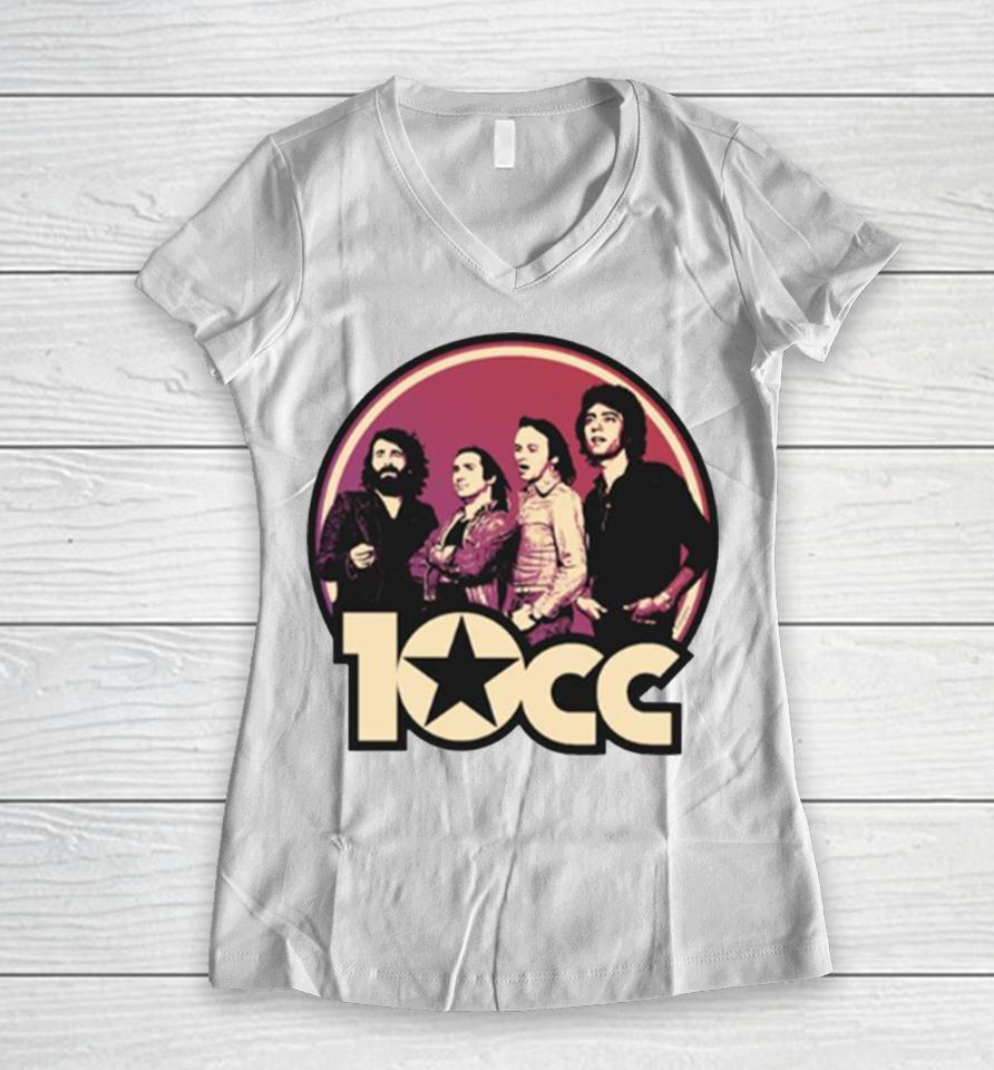 The Things We Do For Love 10Cc Band Women V-Neck T-Shirt