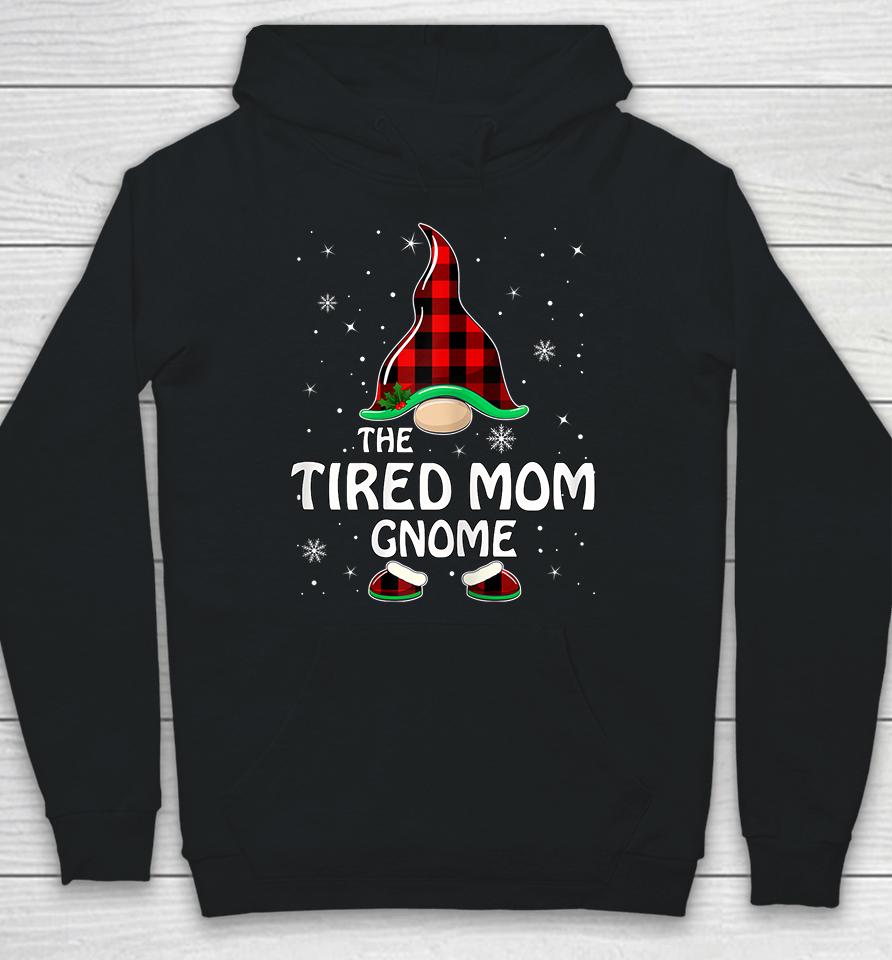 The Tired Mom Gnome Christmas Hoodie