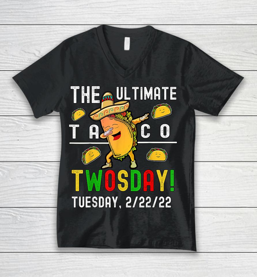 The Ultimate Taco Twosday Unisex V-Neck T-Shirt