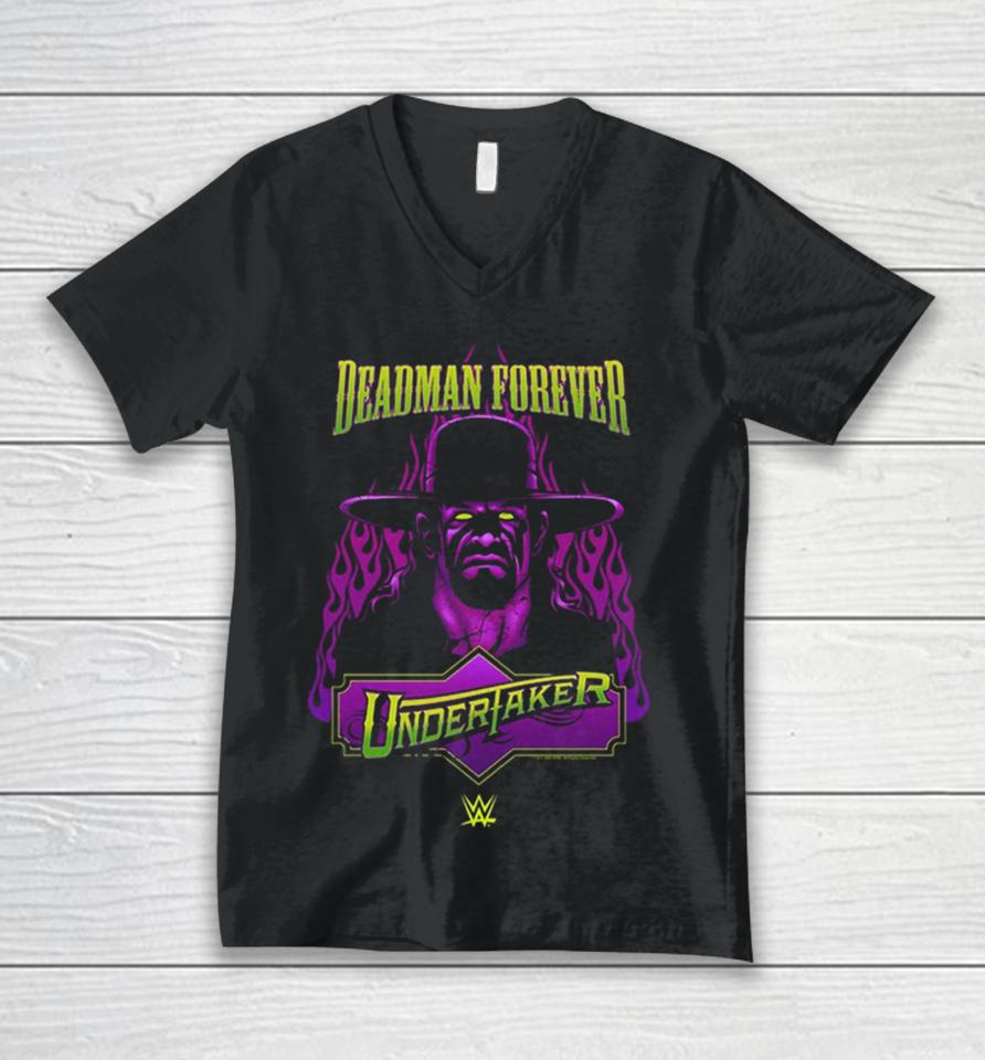 The Undertaker Mad Engine Deadman Forever Unisex V-Neck T-Shirt
