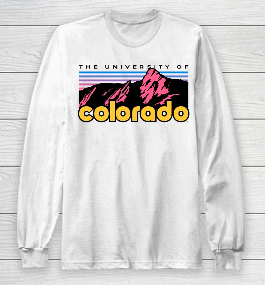 The University Of Colorado Long Sleeve T-Shirt