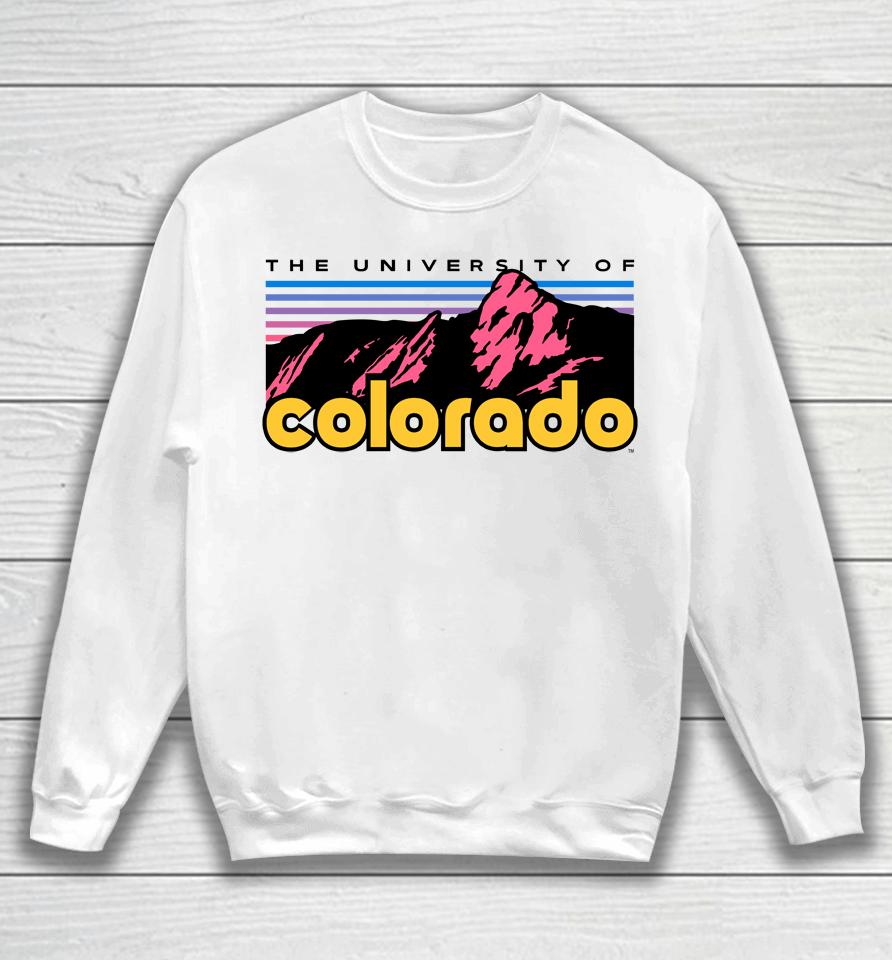 The University Of Colorado Sweatshirt
