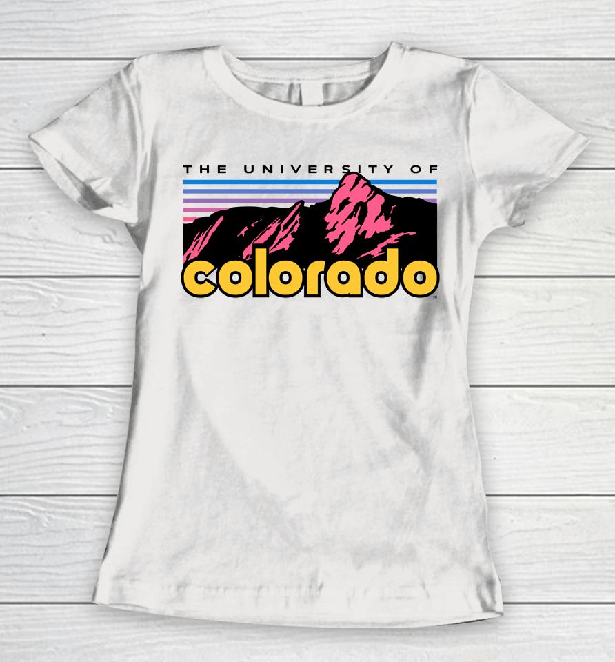 The University Of Colorado Women T-Shirt