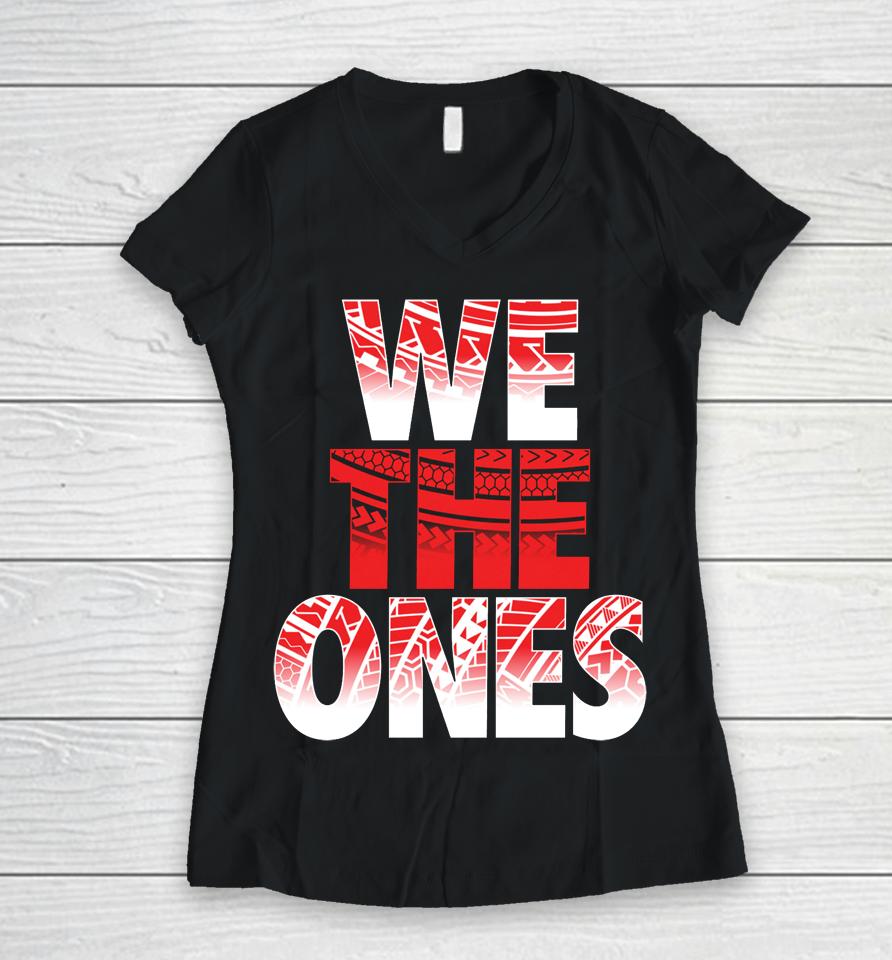 The Usos We The Ones Women V-Neck T-Shirt