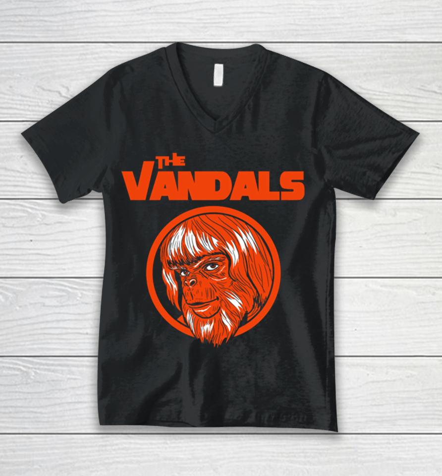 The Vandals The Paul Williams Black Shirtshirts Unisex V-Neck T-Shirt