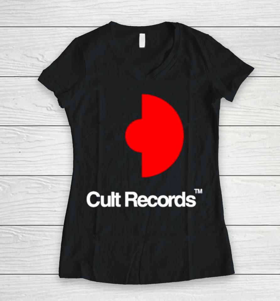 The Voidz Cult Records Women V-Neck T-Shirt