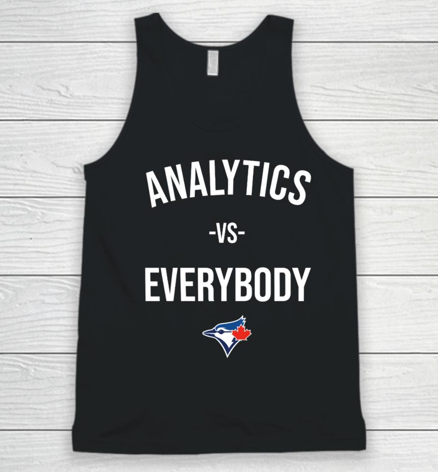 The Walkoff Podcast Toronto Blue Analytics Vs Everybody Unisex Tank Top