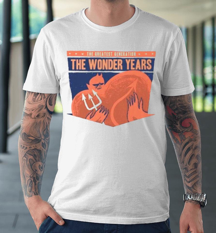The Wonder Years The Greatest Generation 2023 Tour Premium T-Shirt