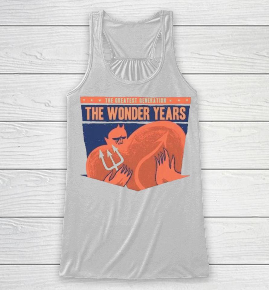 The Wonder Years The Greatest Generation 2023 Tour Racerback Tank