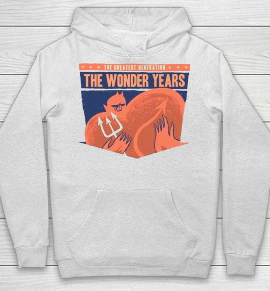 The Wonder Years The Greatest Generation 2023 Tour Hoodie