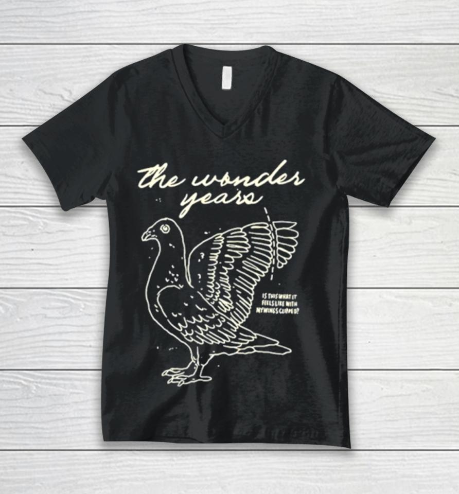 The Wonder Years Wings Clipped Unisex V-Neck T-Shirt