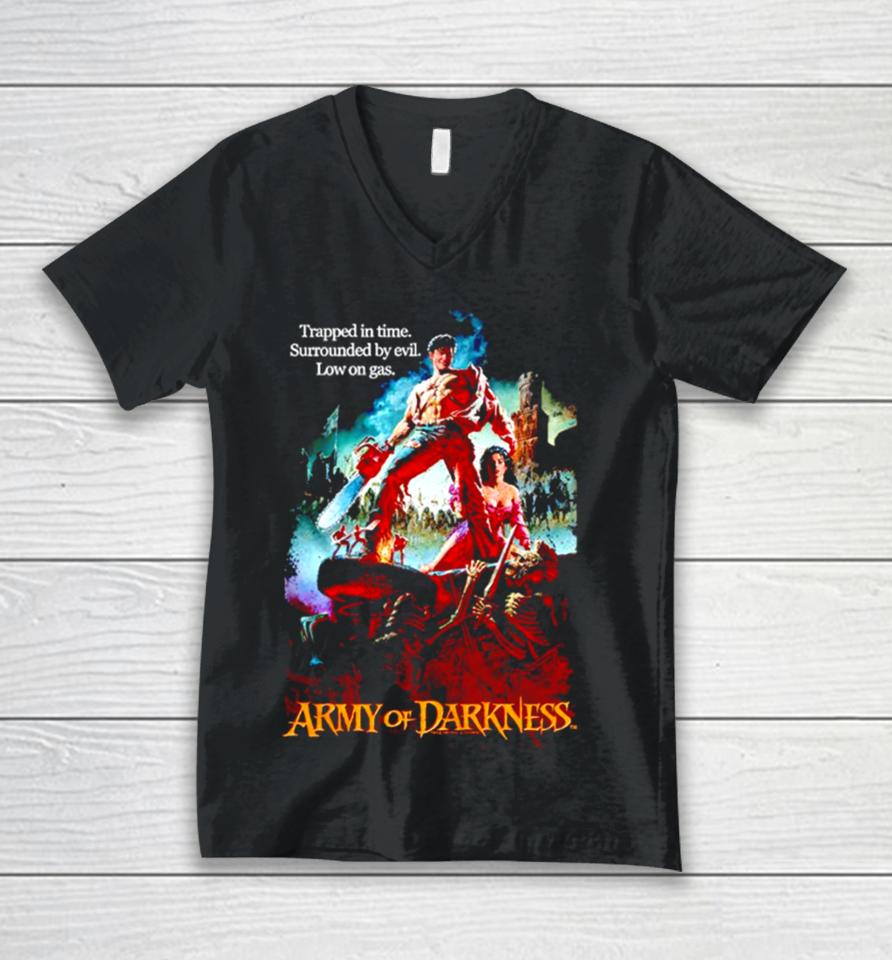 Theatrical Poster Army Of Darkness Unisex V-Neck T-Shirt
