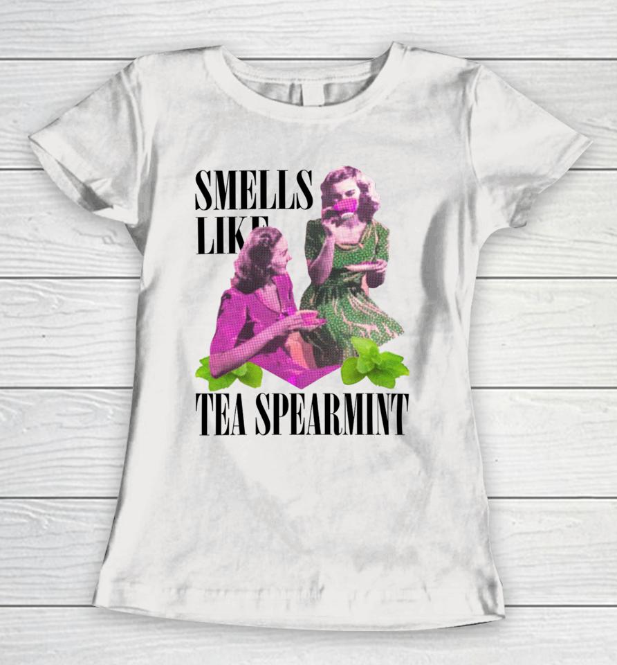 Thegoodshirts Smells Like Tea Spearmint Women T-Shirt