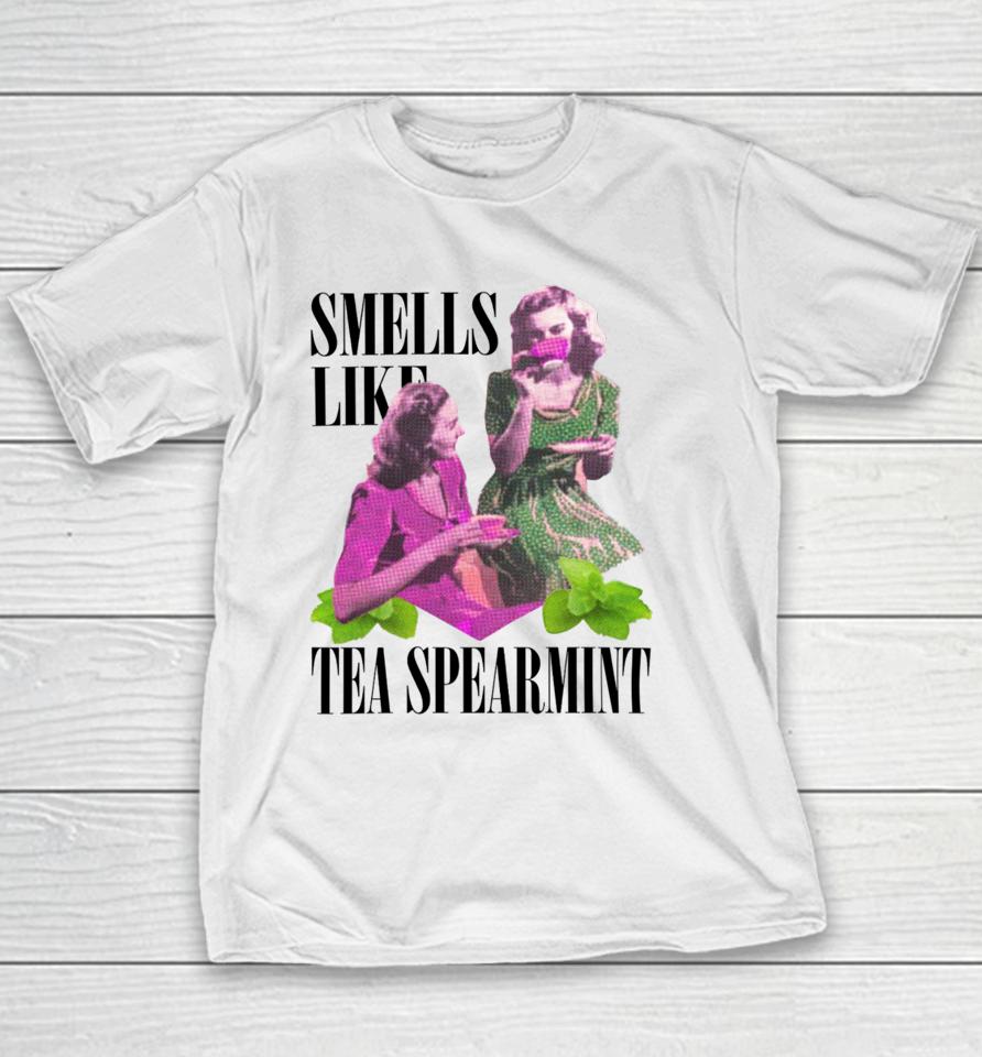 Thegoodshirts Smells Like Tea Spearmint Youth T-Shirt