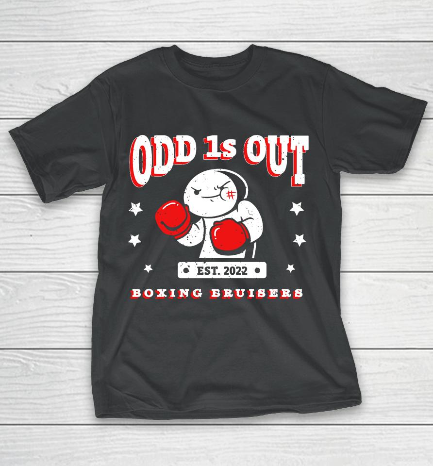 Theodd1Sout Boxing Bruiser Varsity T-Shirt