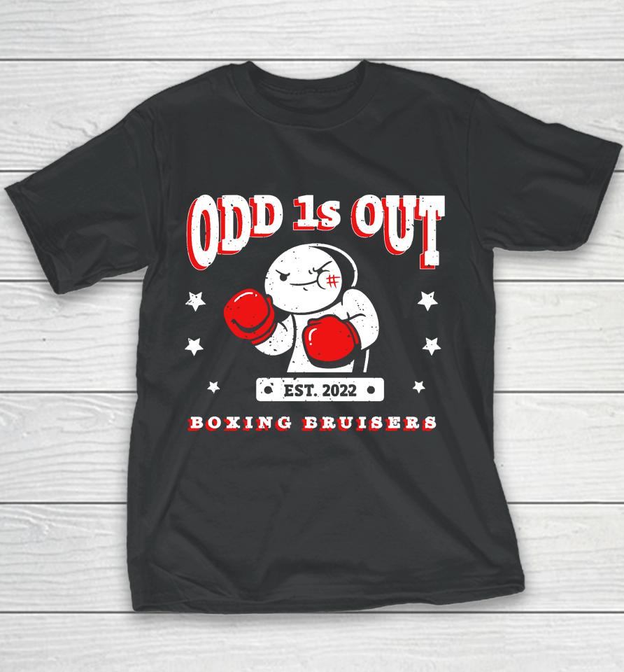 Theodd1Sout Boxing Bruiser Varsity Youth T-Shirt