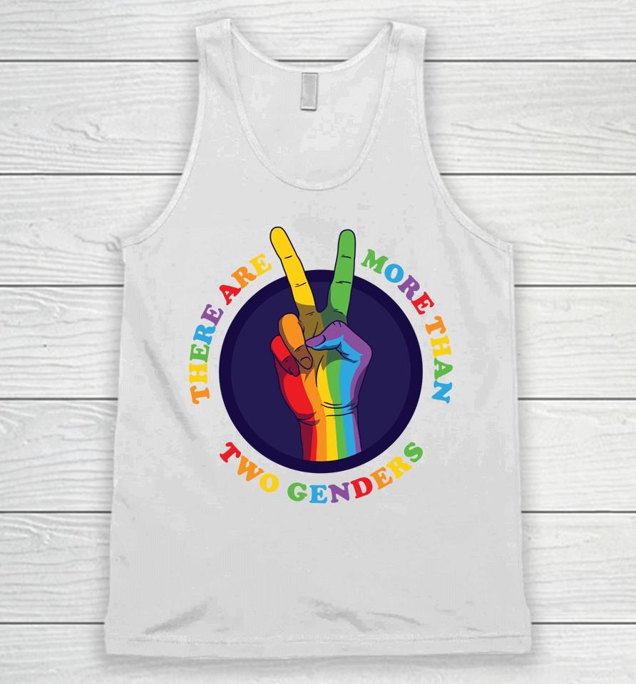 There Are More Than Two Genders Unisex Tank Top