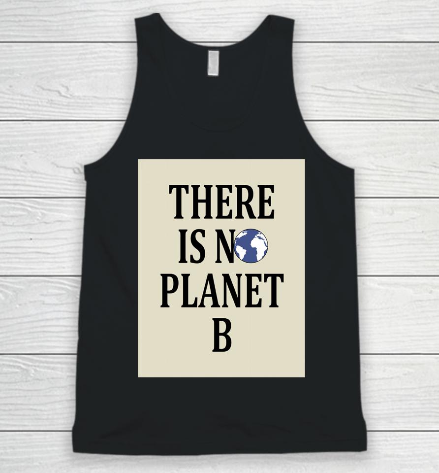 There Is No Earth Planet B Unisex Tank Top
