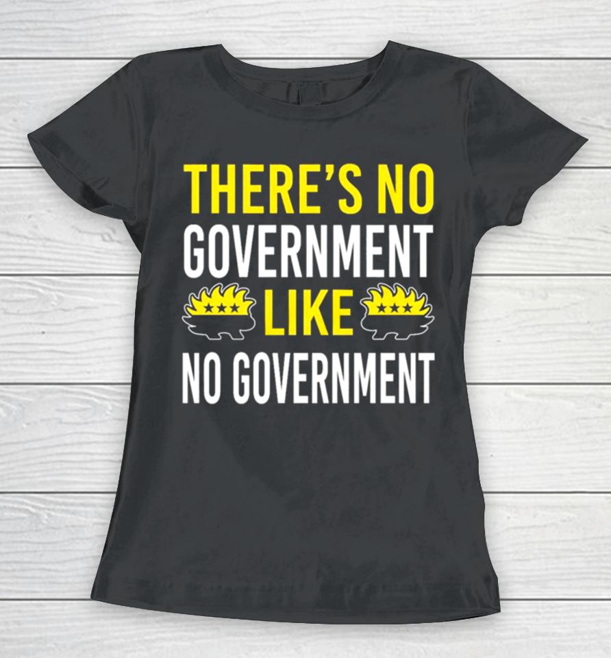 There’s No Government Like No Government Ancap Women T-Shirt