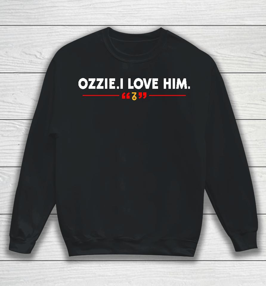 Thesevensix Ozzie I Love Him Sweatshirt